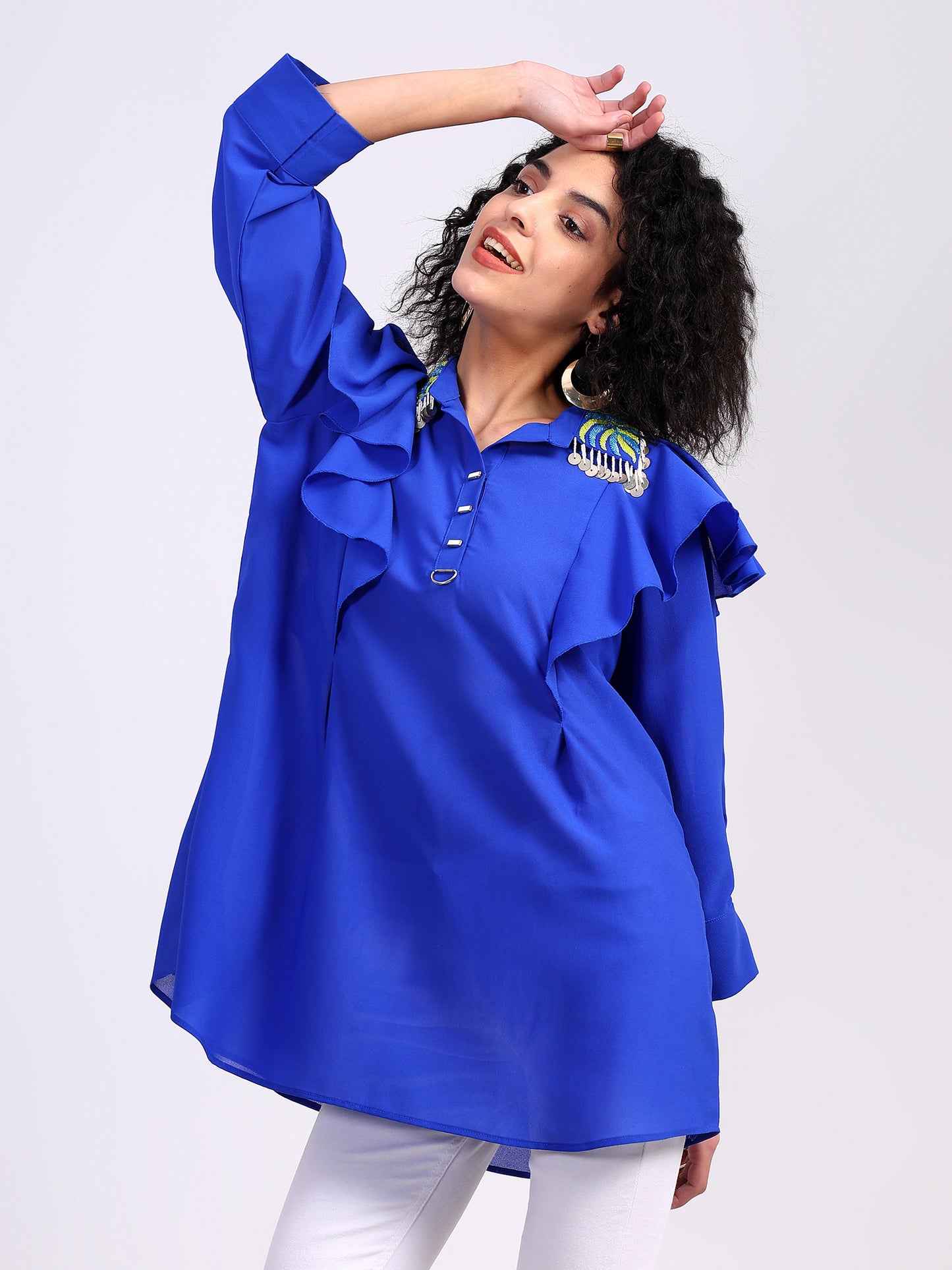 Indigo Top