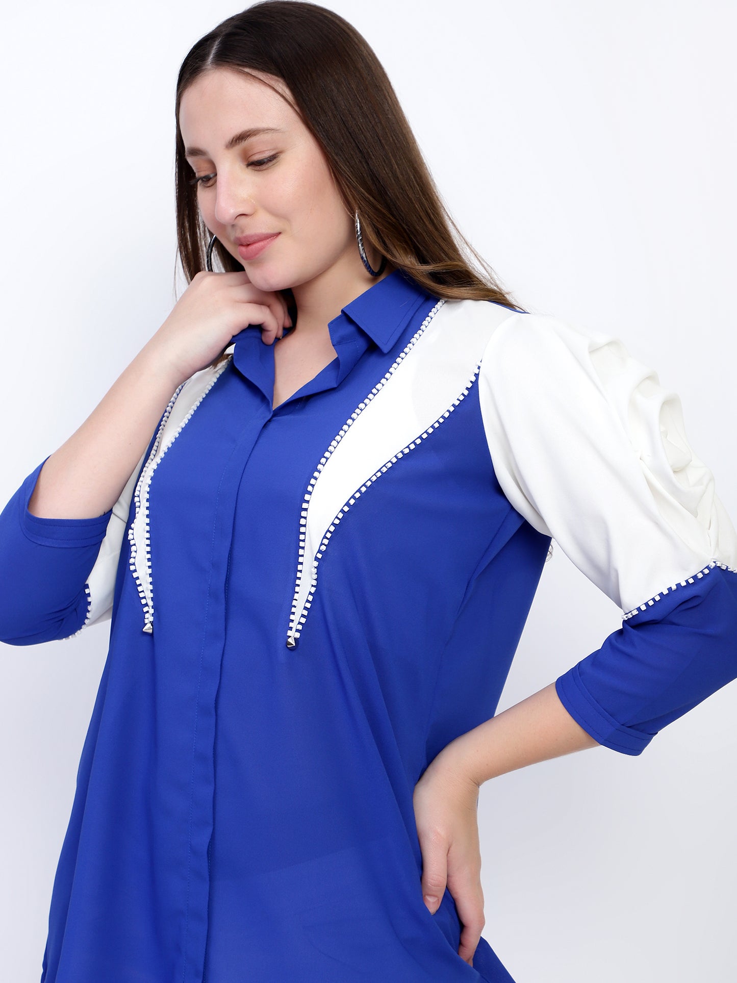 Rose Indigo Shirt