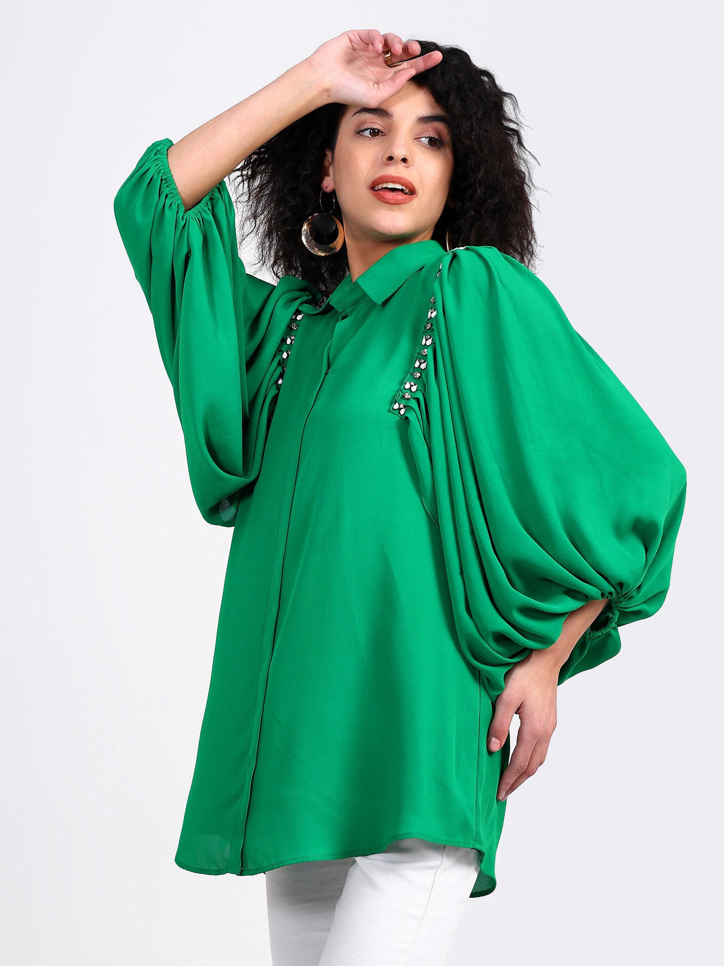 Pop Green Shirt