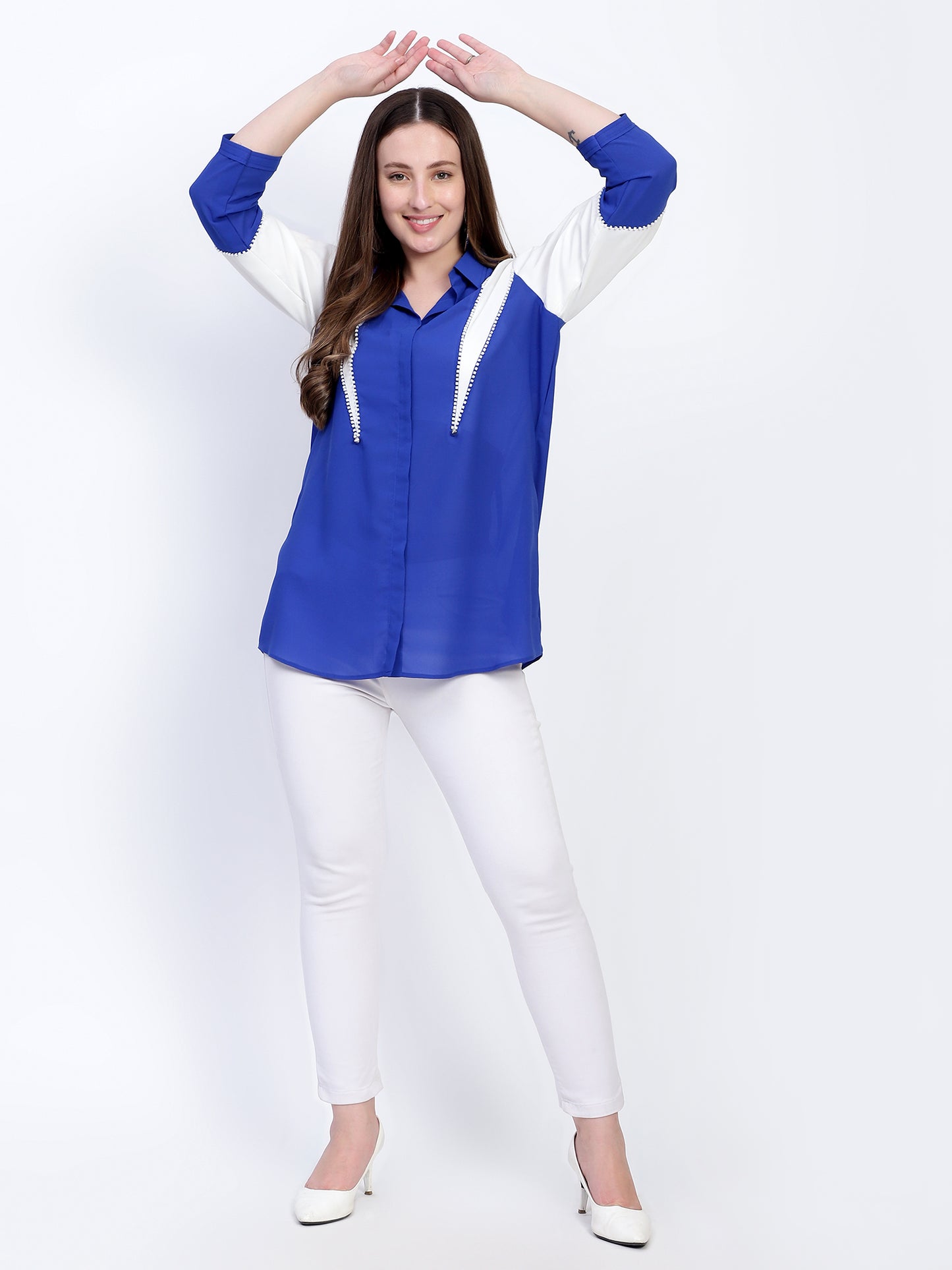 Rose Indigo Shirt