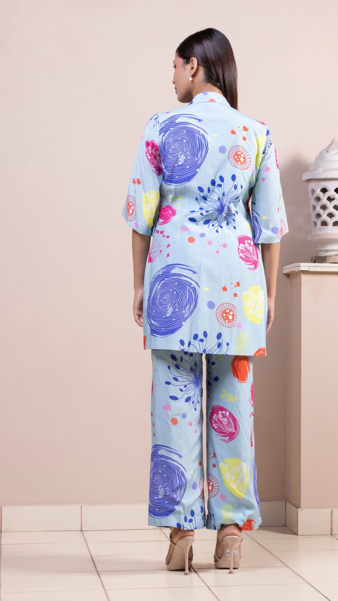 Fox Coral Jacket Style Pant Co-ord Set