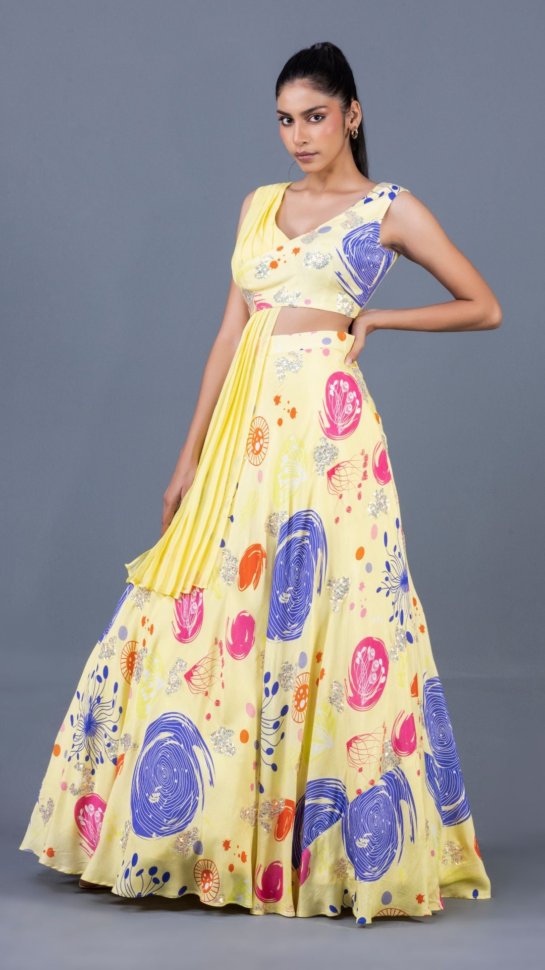 Staghorn Morden Lehnga Set