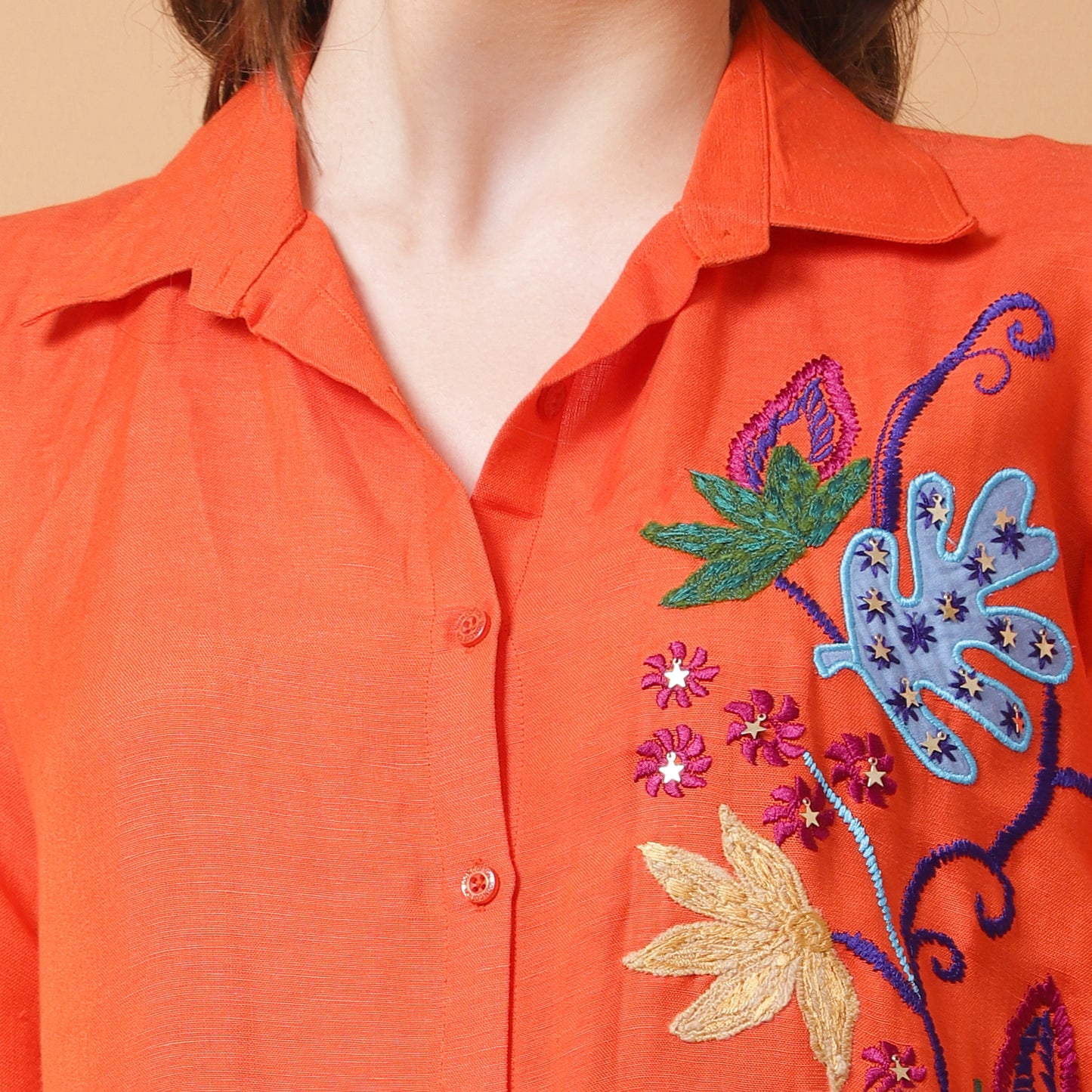FANTA EMBROIDERED TUNIC